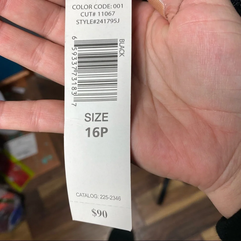 Blu Sage black lace sequin v-neck illusion knee length party formal dress - Picture 10 of 10